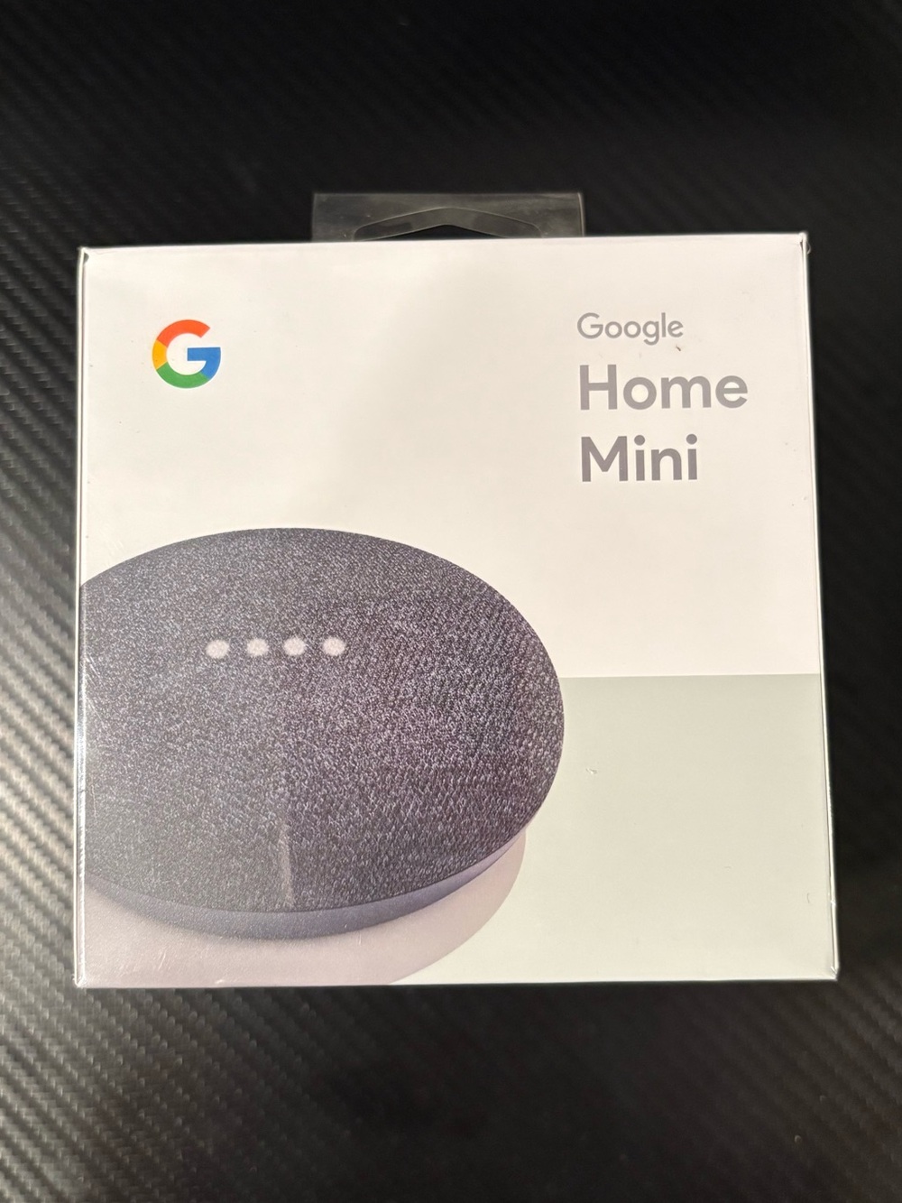 Google Home Mini Smart Speaker Charcoal Black Voice Assistant GA00216-CA